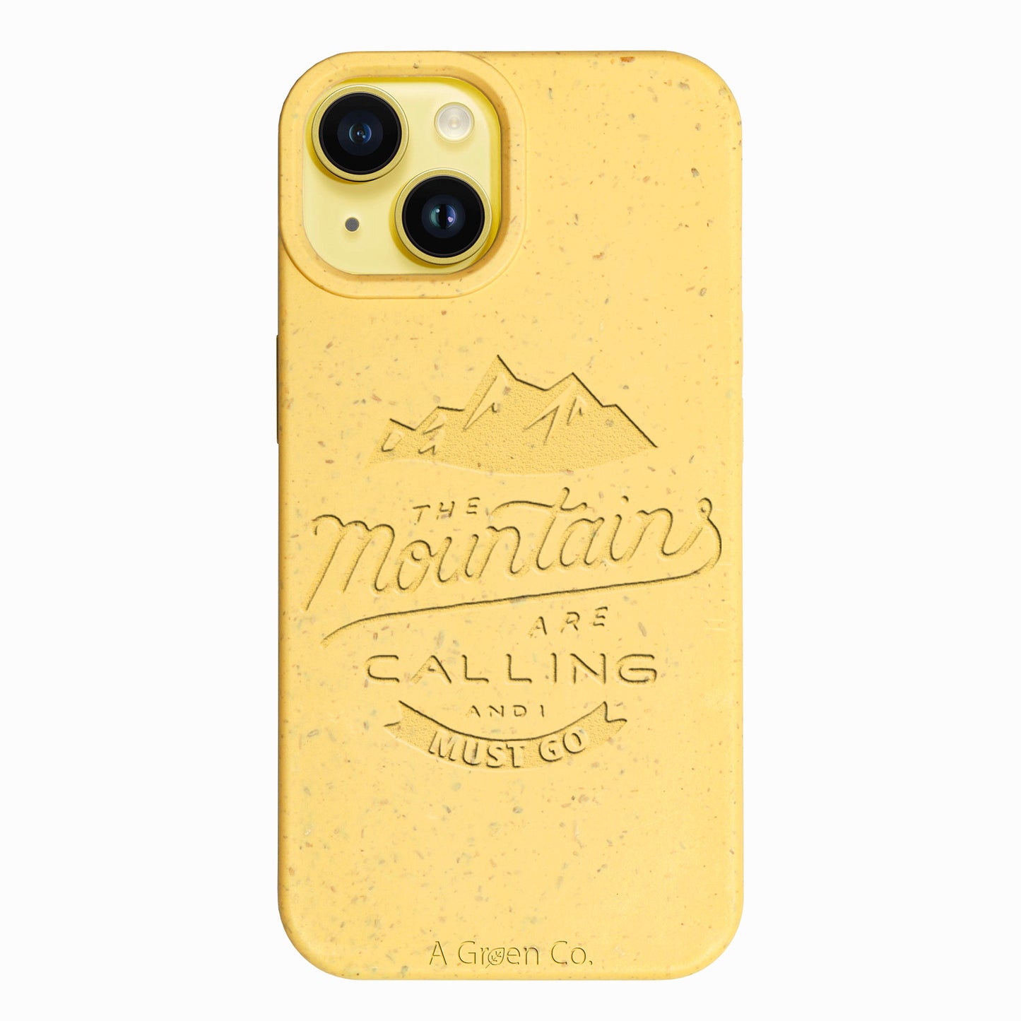 Mountains Are Calling - iPhone 15 Eco-Friendly Case