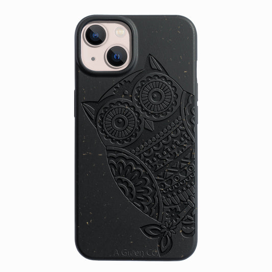 The Wise Owl - iPhone 15 Eco-Friendly Case