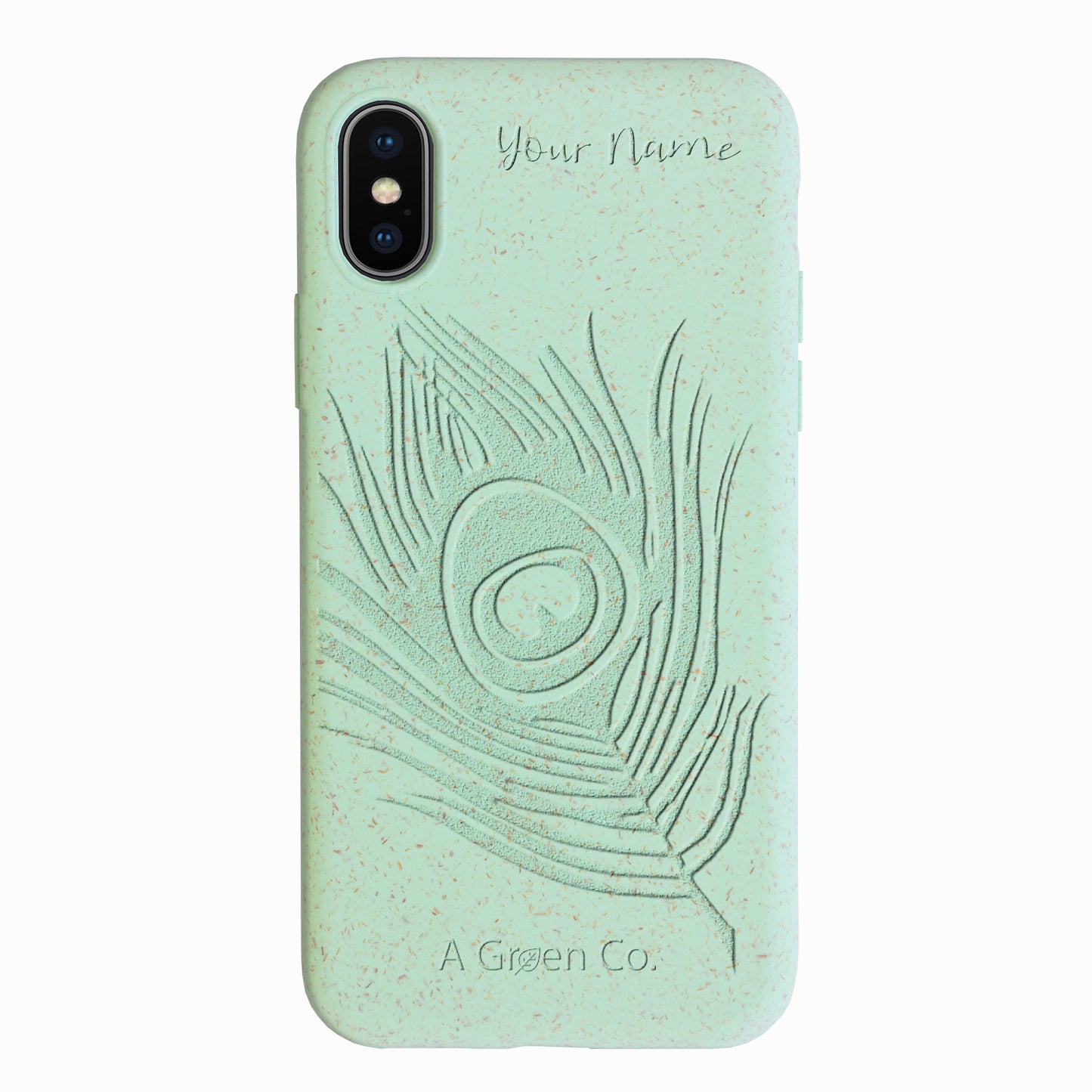 Holy Feather - iPhone Xs Eco-Friendly Case