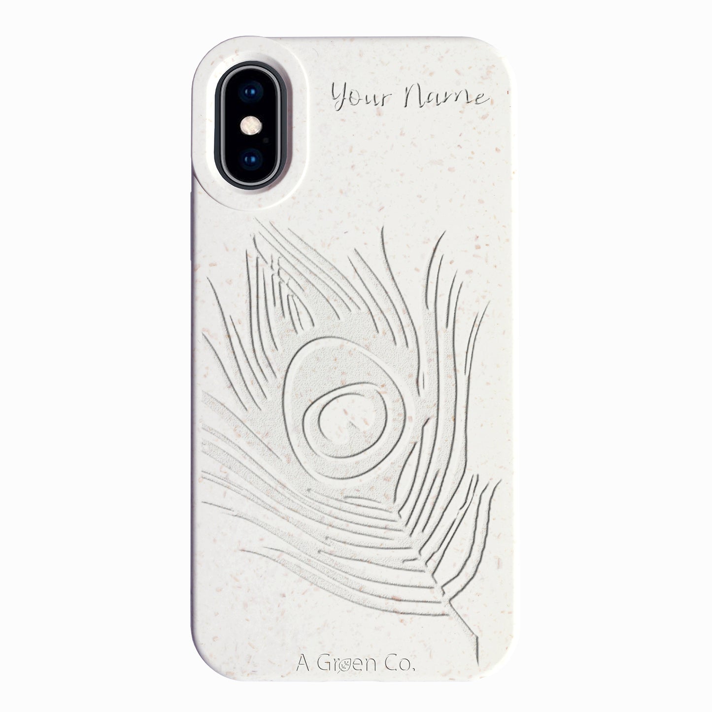 Holy Feather - iPhone Xs Eco-Friendly Case