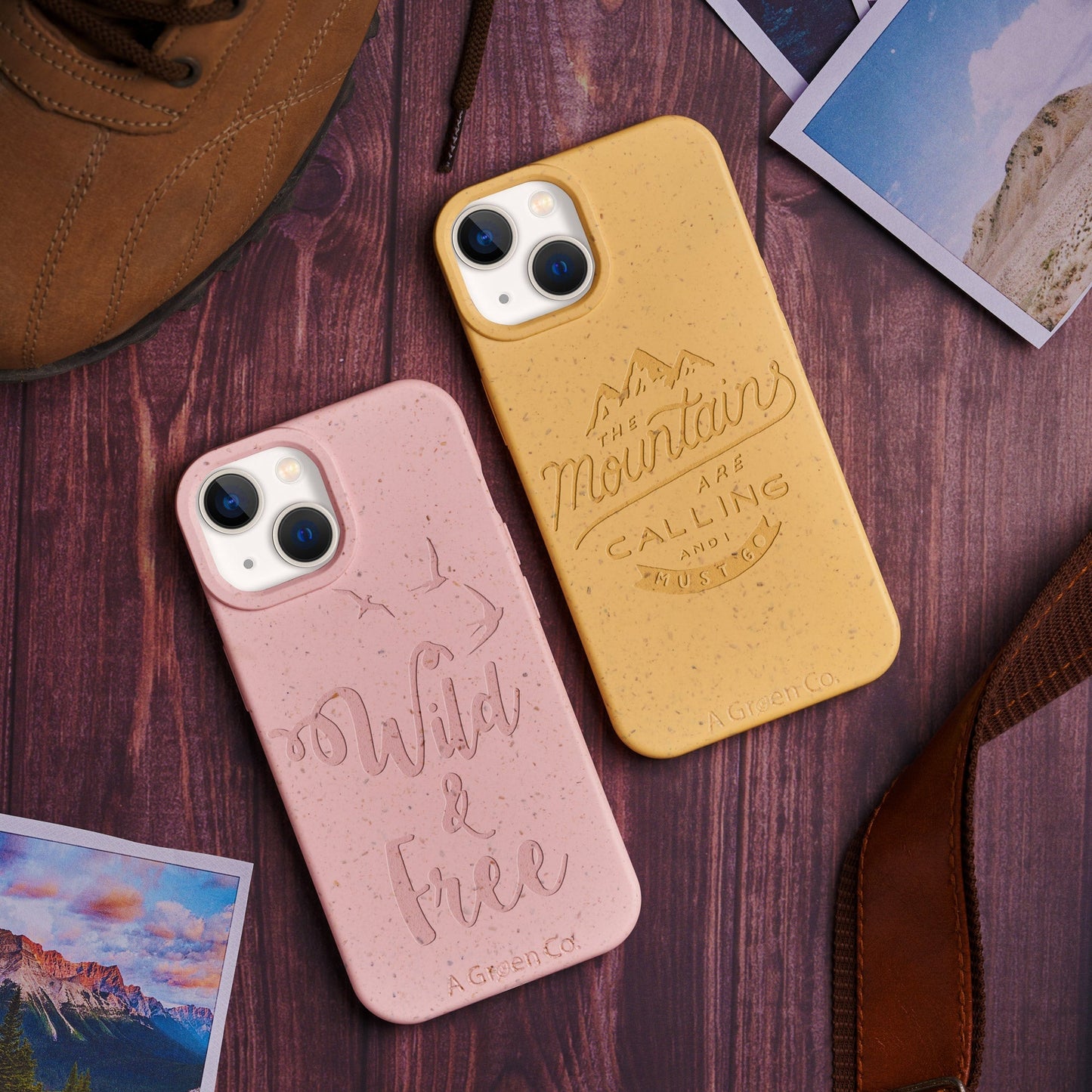 Wild & Free - iPhone 15 Pro Eco-Friendly Case