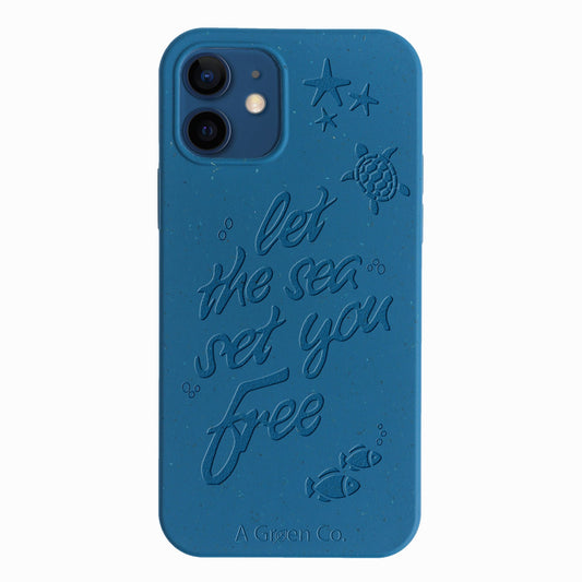 Let The Sea Set You Free - iPhone 12 Mini Eco-Friendly Case