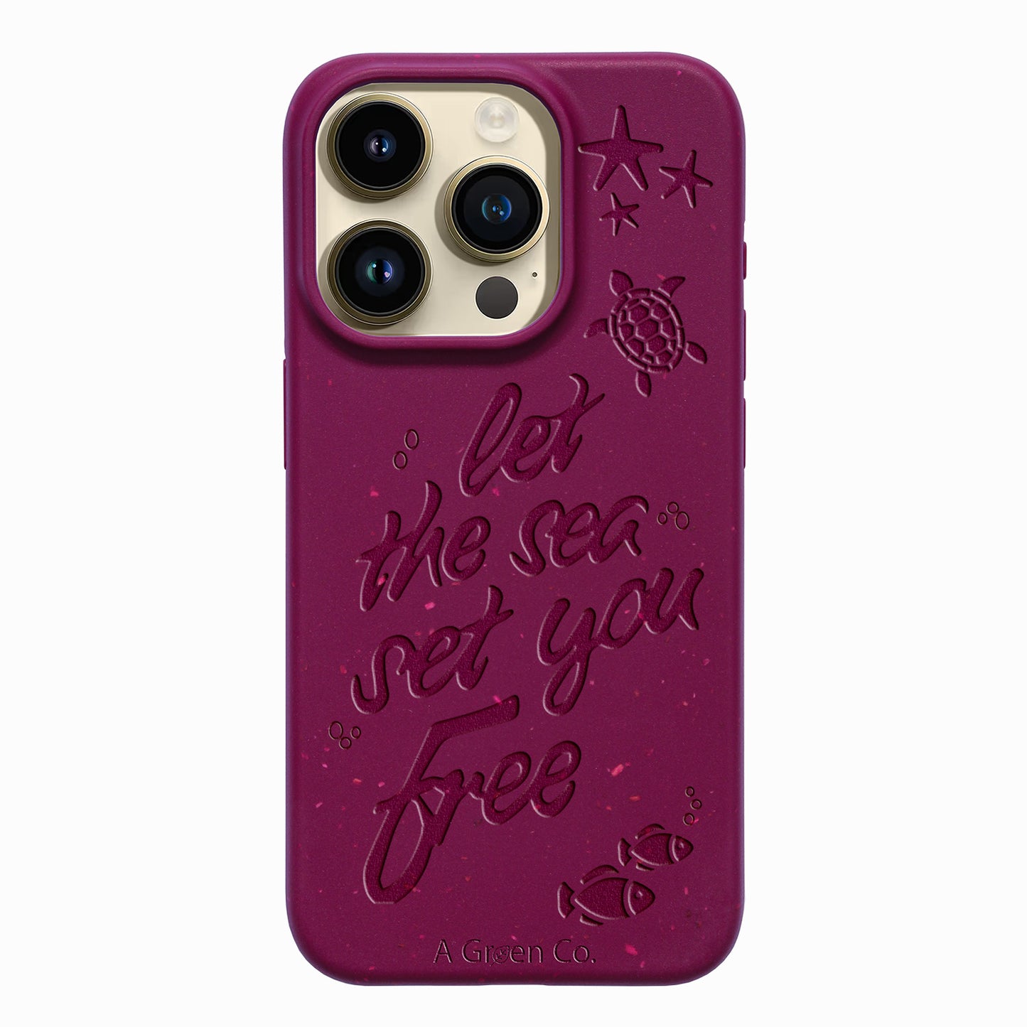 Let The Sea Set You Free - iPhone 15 Pro Eco-Friendly Case