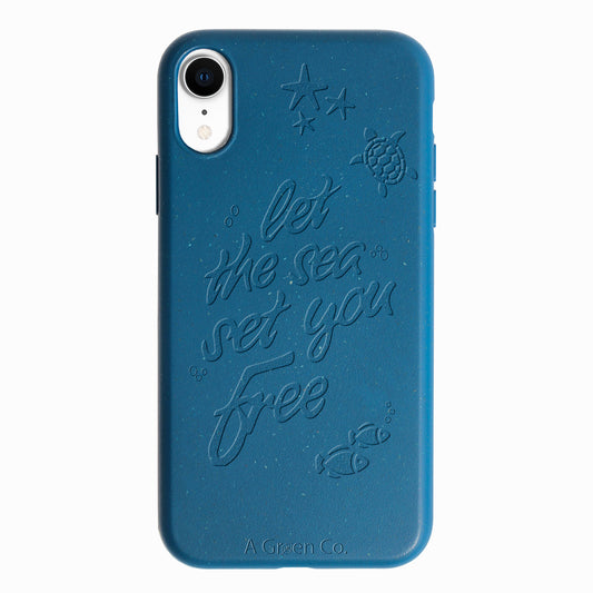 Let The Sea Set You Free - iPhone XR Eco-Friendly Case