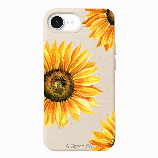 Sunflowers in Color - iPhone 16e Eco-Friendly Case