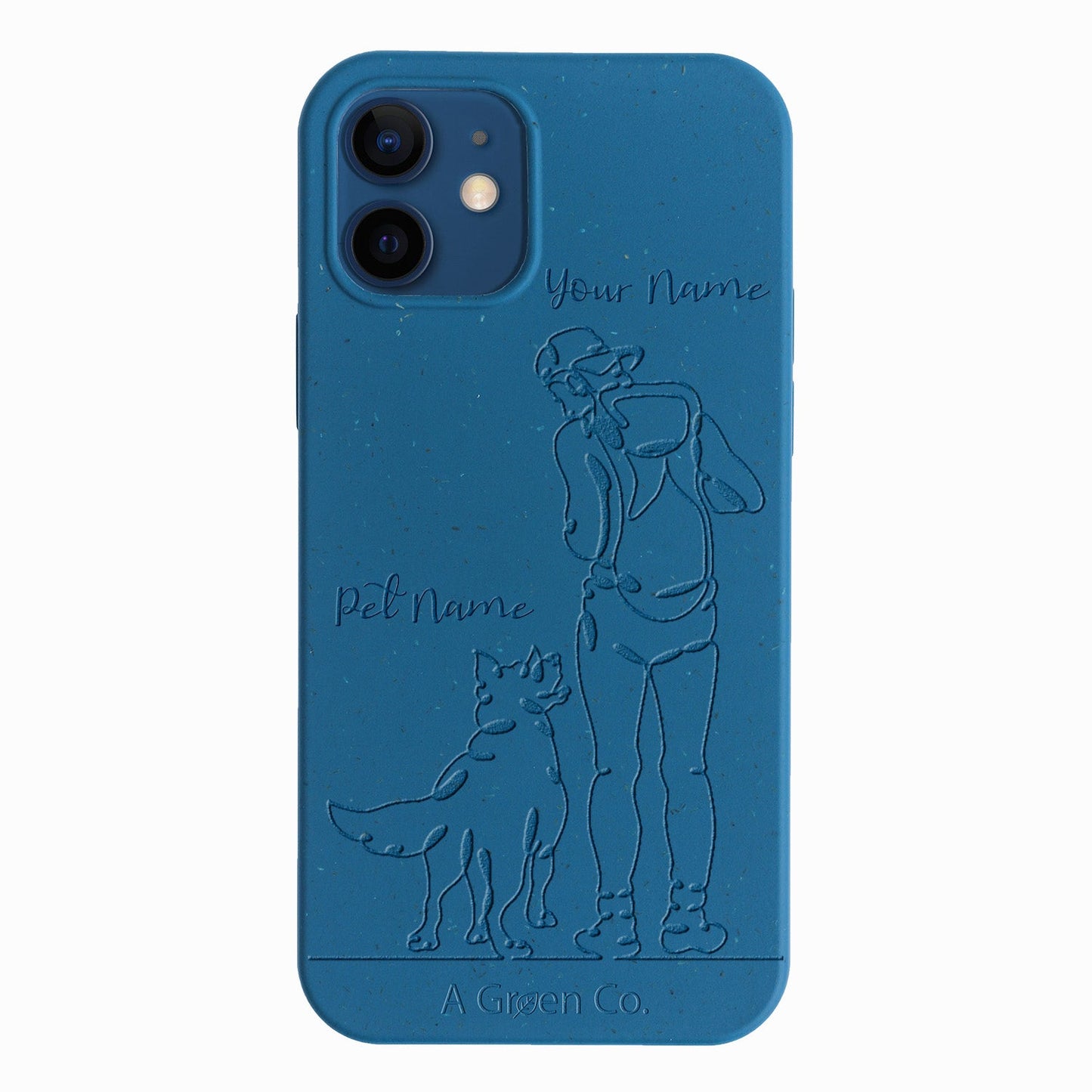 Wagging Tails (Guy) - iPhone 12 Mini Eco-Friendly Case