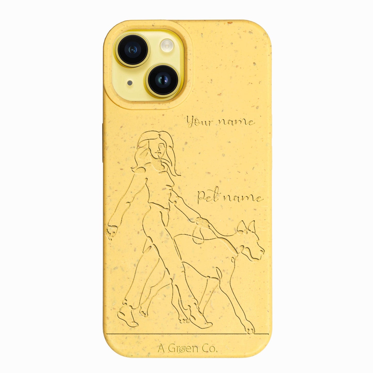 Wagging Tails (Girl) - iPhone 14 Eco-Friendly Case