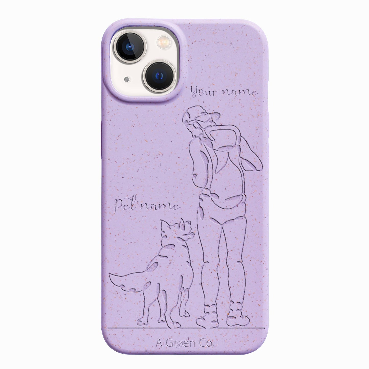 Wagging Tails (Guy) - iPhone 14 Eco-Friendly Case
