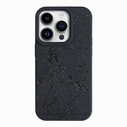 Wagging Tails (Girl) - iPhone 13 Pro Max Eco-Friendly Case