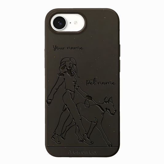 Wagging Tails (Girl) - iPhone 16e Eco-Friendly Case