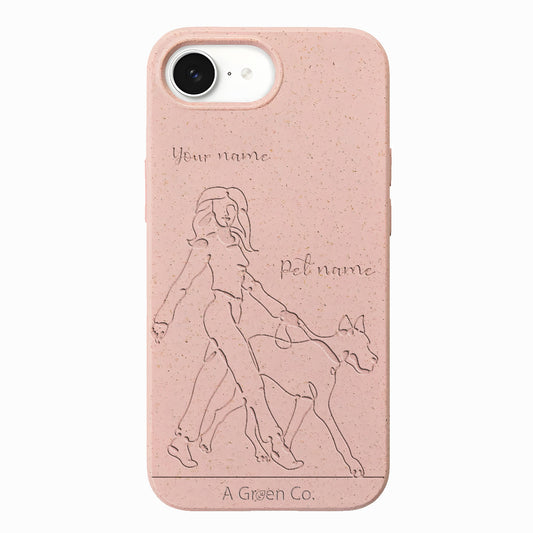 Wagging Tails (Girl) - iPhone 16e Eco-Friendly Case