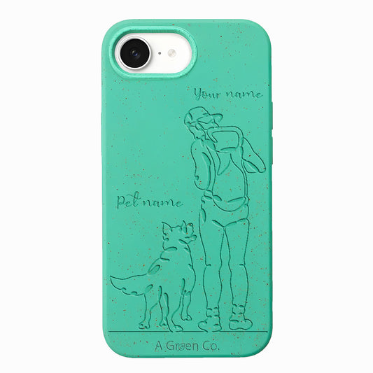 Wagging Tails (Guy) - iPhone 16e Eco-Friendly Case