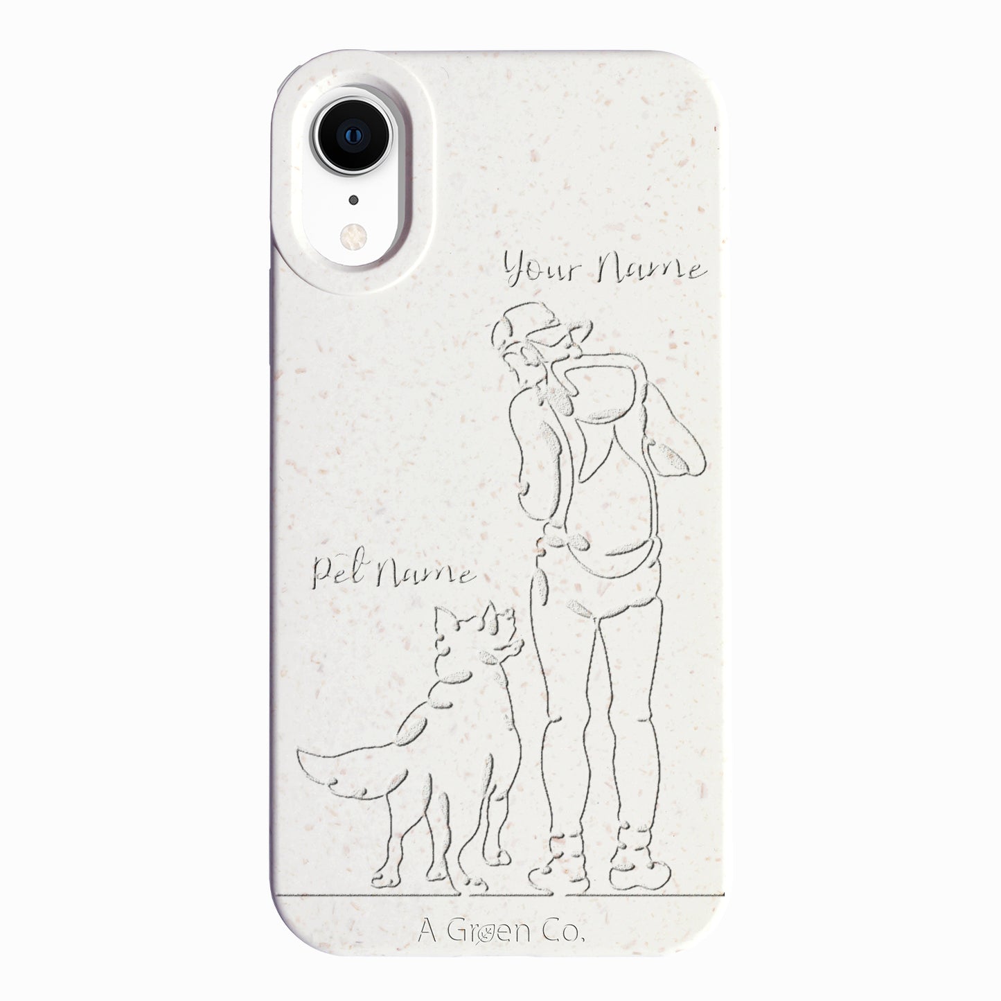 Wagging Tails (Guy) - iPhone XR Eco-Friendly Case