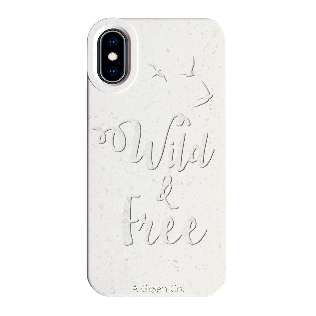 Wild & Free - iPhone Xs Eco-Friendly Case