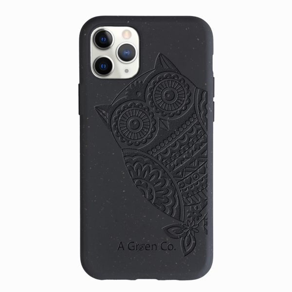 The Wise Owl - iPhone 11 Pro Eco-Friendly Case - Green Case India