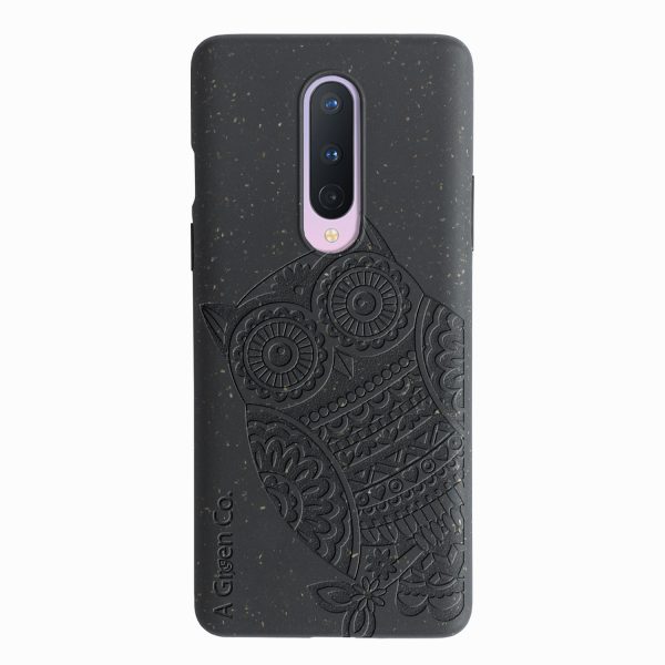 The Wise Owl - OnePlus 8 Eco-Friendly Case - Biodegradable Back Cover