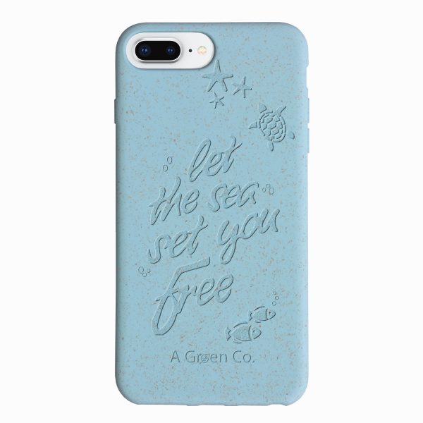 Let The Sea Set You Free - iPhone 7 / 8 Plus Eco-Friendly Case - Natural