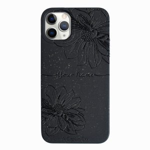 Floral Handwritten – iPhone 11 Pro Max Eco-Friendly Case