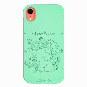 Tiny Tuskers Handwritten – iPhone XR Wheat Straw Case