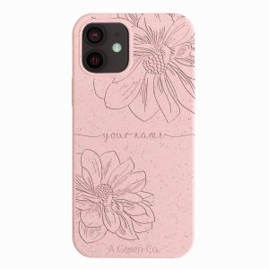 Floral Handwritten – iPhone 12 Mini Eco-Friendly Case