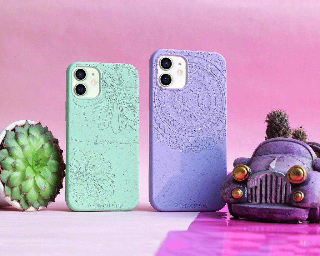 Funda Ecológica iPhone 12 mini Icon Verde de Puro