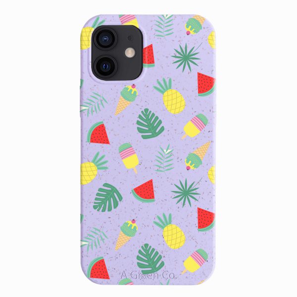 Tropical Sundae - iPhone 12 Mini Eco-Friendly Case - Compostable Cover