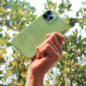 Carcasa biodegradable roja Just Green para el iPhone XR