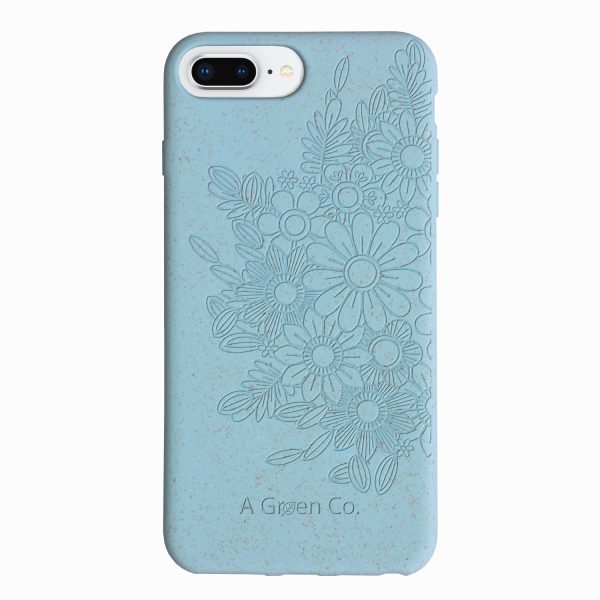 Agreenco phone covers, Smooth and stylish, Wildflowers Iphone 7/8 Plus Eco-Friendly Case, Green Phone Case Plastic Free Case.
