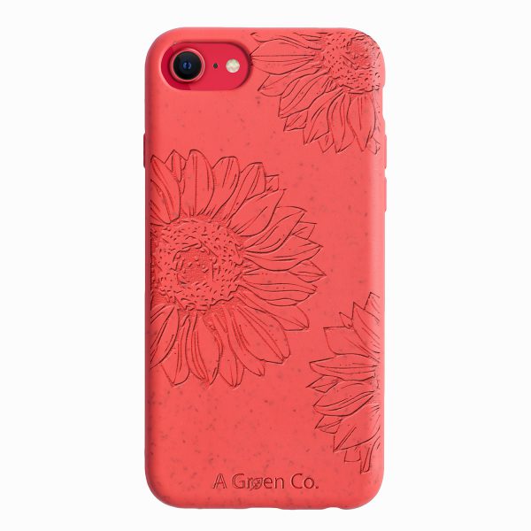 Sunflowers - iPhone SE / 7 / 8 Eco-Friendly Case - Green Phone Cases
