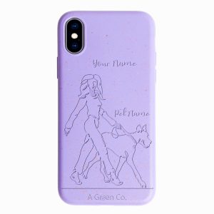 Wagging Tails (Girl) – iPhone X / Xs Eco-Friendly Case