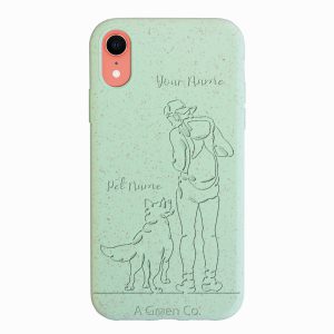 Wagging Tails (Guy) – iPhone XR Wheat Straw Case