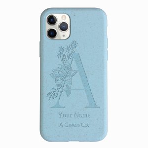 Flower Initials – iPhone 11 Pro Eco-Friendly Case