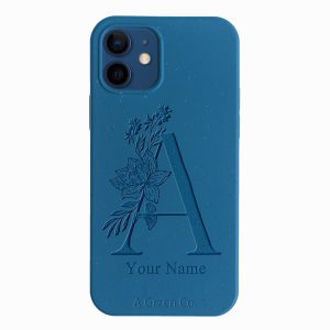 Flower Initials – iPhone 12 Mini Eco-Friendly Case
