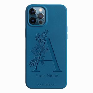 Flower Initials – iPhone 12 Pro Max Eco-Friendly Case