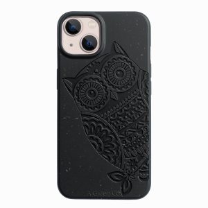 The Wise Owl – iPhone 15 Eco-Friendly Case