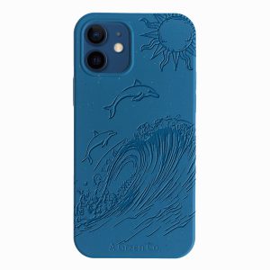 Dolphin Dive – iPhone 12 Mini Eco-Friendly Case
