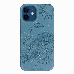 Dolphin Dive – iPhone 12 Mini Eco-Friendly Case