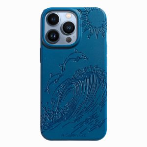 Dolphin Dive – iPhone 13 Pro Eco-Friendly Case