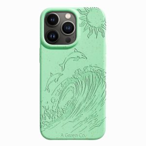 Dolphin Dive – iPhone 13 Pro Max Eco-Friendly Case