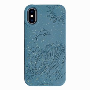 Dolphin Dive – iPhone X / Xs Eco-Friendly Case