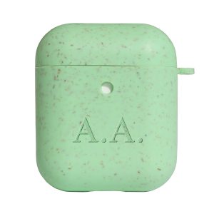 Initials – AirPods 1/2 Eco-Friendly Wheat Straw Case
