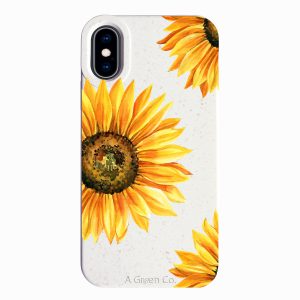 SunFlowers in Color – iPhone X / Xs Eco-Friendly Case