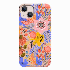 Exotic Flowers – iPhone 13 Mini Eco-Friendly Case