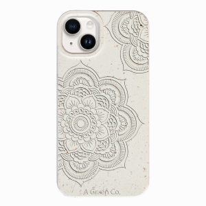 Floral Mandala – iPhone 14 Plus Eco-Friendly Case