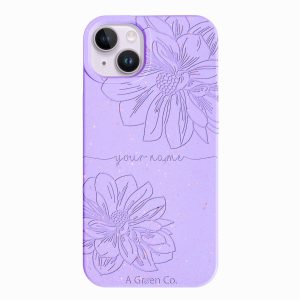 Floral Handwritten – iPhone 14 Plus Eco-Friendly Case