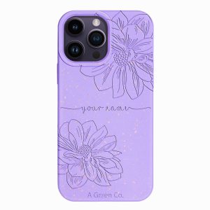 Floral Handwritten – iPhone 14 Pro Max Eco-Friendly Case