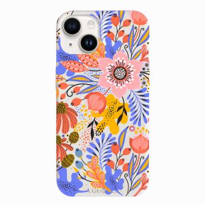 Exotic Flowers – iPhone 14 Plus Eco-Friendly Case