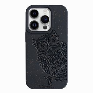 The Wise Owl – iPhone 15 Pro Eco-Friendly Case