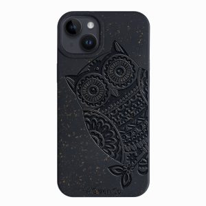 The Wise Owl – iPhone 14 Plus Eco-Friendly Case