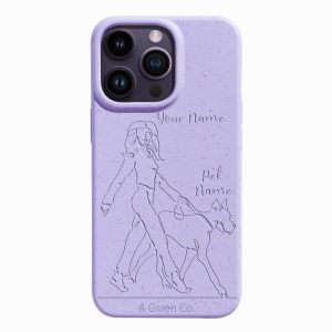 Wagging Tails (Girl) – iPhone 14 Pro Eco-Friendly Case